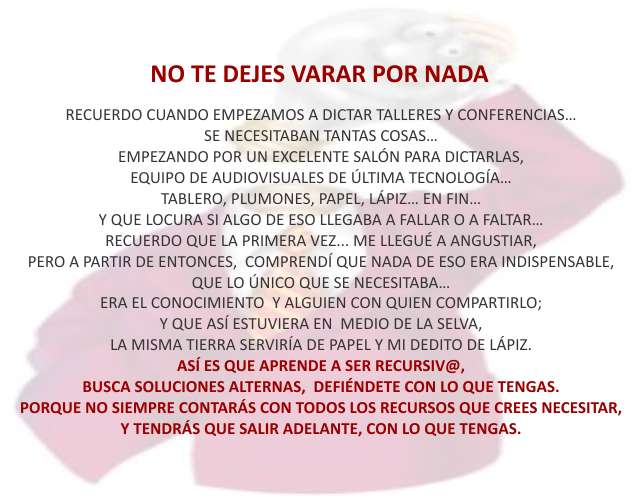 No te dejes varar por nada Junio 6 de 2011